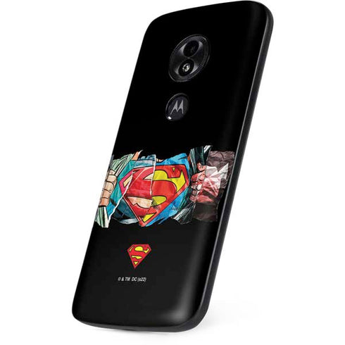 DC Comics Superman Shield Moto E5 Play Skin